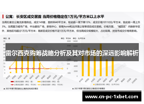 雷尔西克购筹战略分析及其对市场的深远影响解析